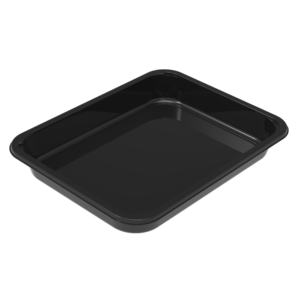 FRC2227-1T | C-PET μαύρο παραλληλόγραμμο ατομικό 227x178x30mm