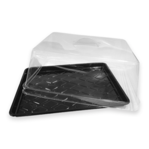 FD-030 | PET μαύρος δίσκος μεταφοράς – προβολής 430x295x30mm