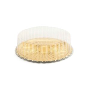 L011-22 | Luxury δίσκος χρύσος στρογγυλός | 220mm
