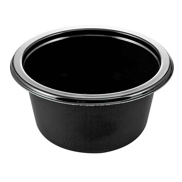 FRC095-1F | C-PET μαύρο στρογγυλό ατομικό 95x47mm