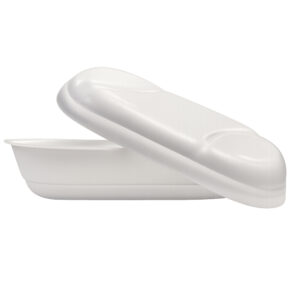 PP-403 | GEMA GEL Σκεύος φελιζόλ λευκό με καπάκι 1500g