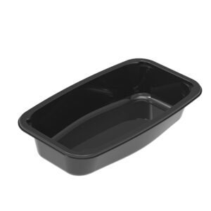 FRC1171-1B | Σκεύος Μαύρο C-PET παραλληλόγραμμο | 170 x 98 x 34mm
