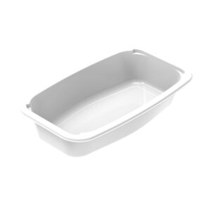FRC1171-1BW | Σκεύος Λευκό C-PET παραλληλόγραμμο | 170 x 98 x 34mm