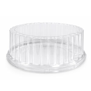 L011-26C | Καπάκι pet διάφανο για χρυσό δίσκο | 260x70mm