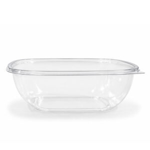 MQ1000PEB | RPET τετράγωνη μπολιέρα διάφανη 1000ml