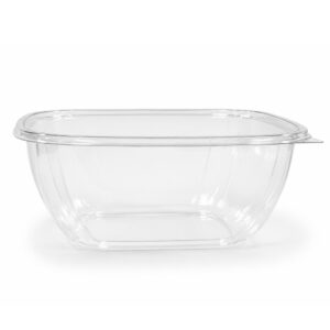 MQ1500PEB | RPET τετράγωνη μπολιέρα διάφανη 1500ml