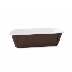 ER-004 | Brown Paper Cake Mould – 160 × 65 × 50 mm