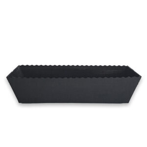 MC-060 | Xάρτινη φόρμα για κέικ EASY WAVE μαύρη 202x68x62mm | 202 x 68 x 62mm